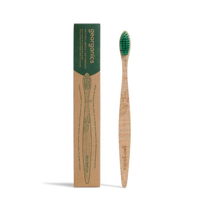 Beech Toothbrush | Medium Bristles | Georganics