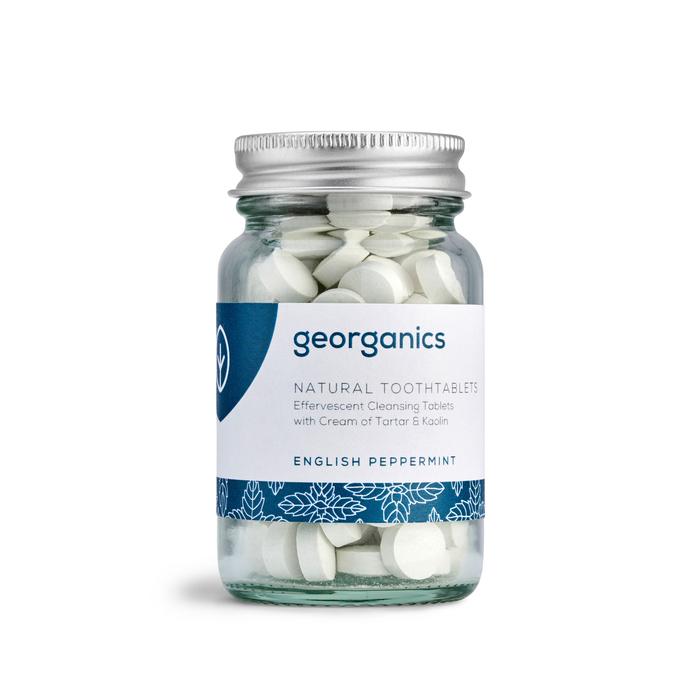 Natural Toothtablets English Peppermint by Georganics