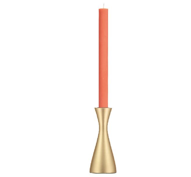 BCS British Colour Standard Medium Candle Holder - Gold