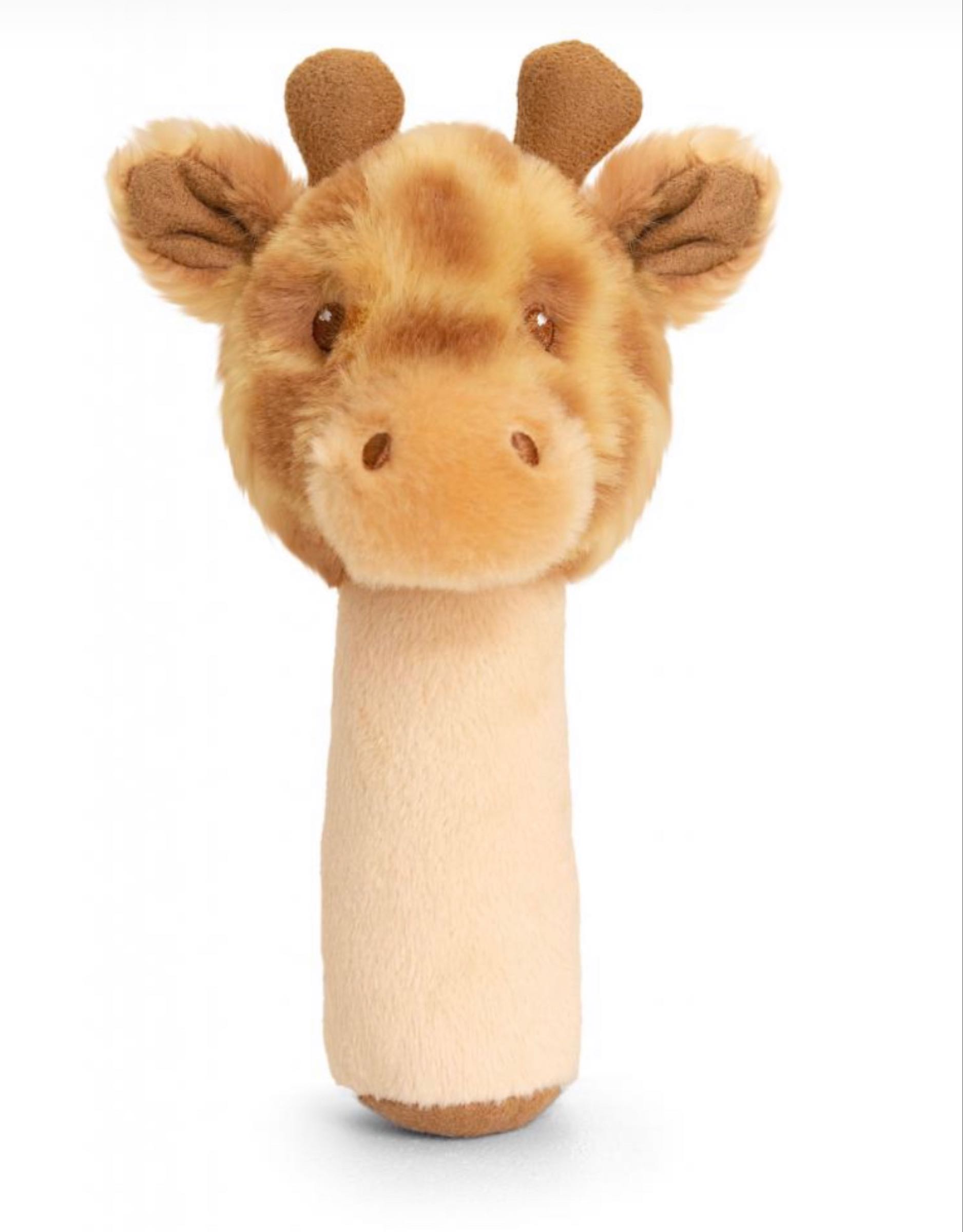14cm Eco Huggy Giraffe Stick Rattle