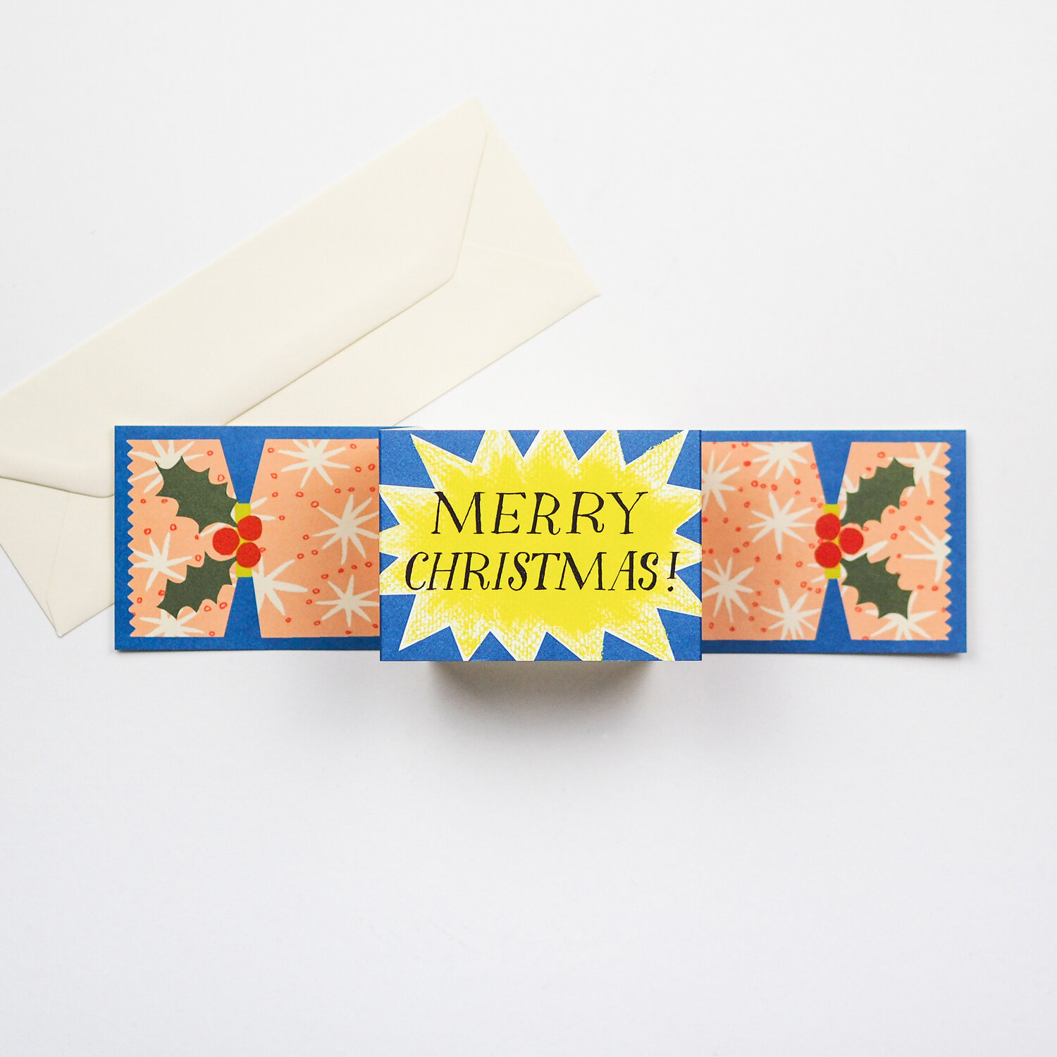 Christmas Cracker Starburst card by Hadley Paper Goods