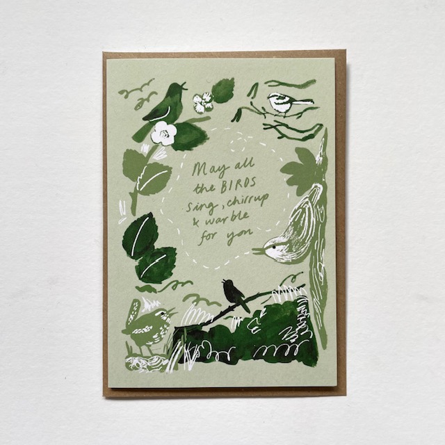 May all the birds card by Jo Blaker