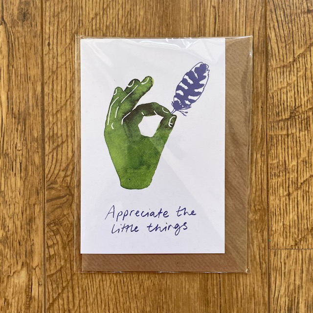 Appreciate the Little Things card by Jo Blaker