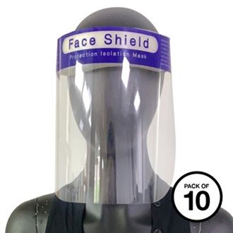 CP-006 A 10pack Face Splash Shields