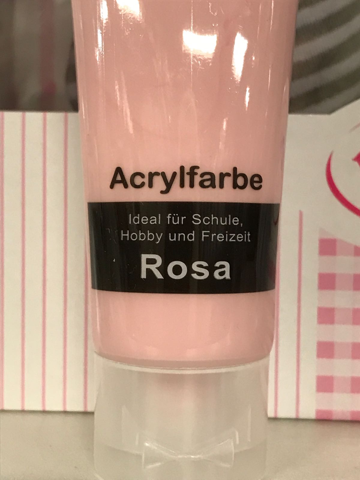Akrylfärg rosa 75 ml