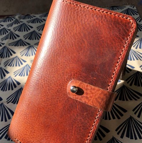 Leather Journal/ Diary sleeve pocket sized