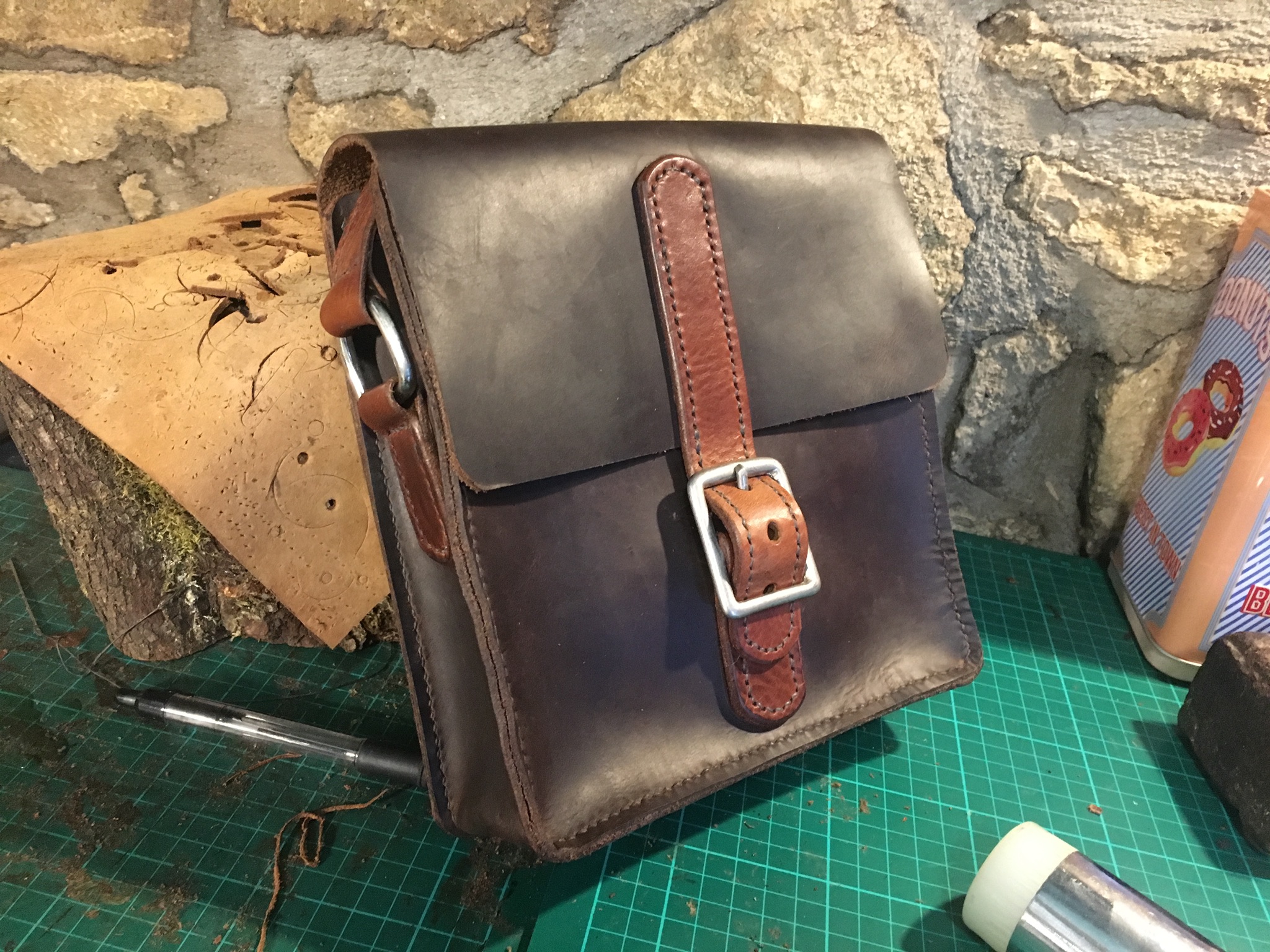 Satchel  - small two tone