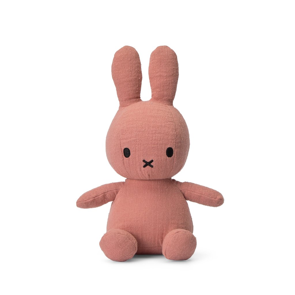 Sitting Miffy Toy - Mousseline Pink