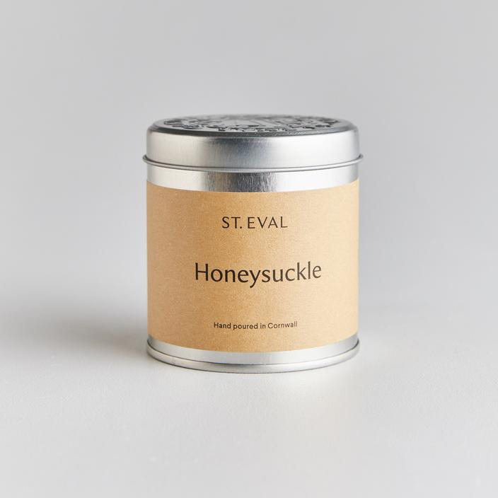 Honeysuckle Scented Tin Candle