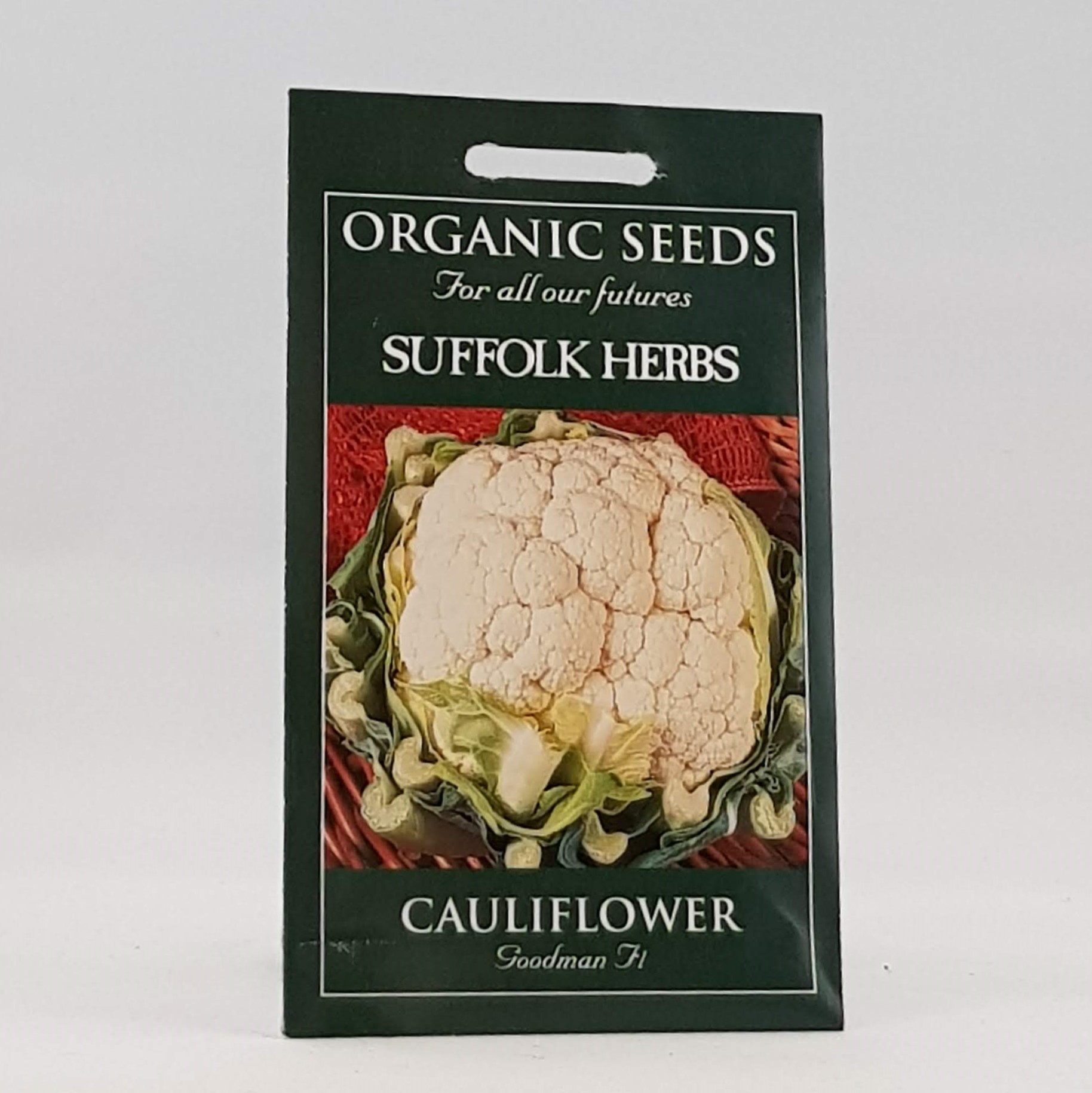 Cauliflower Goodman F1 Seeds, Organic