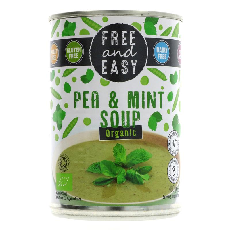 Free & Easy Pea & Mint Soup