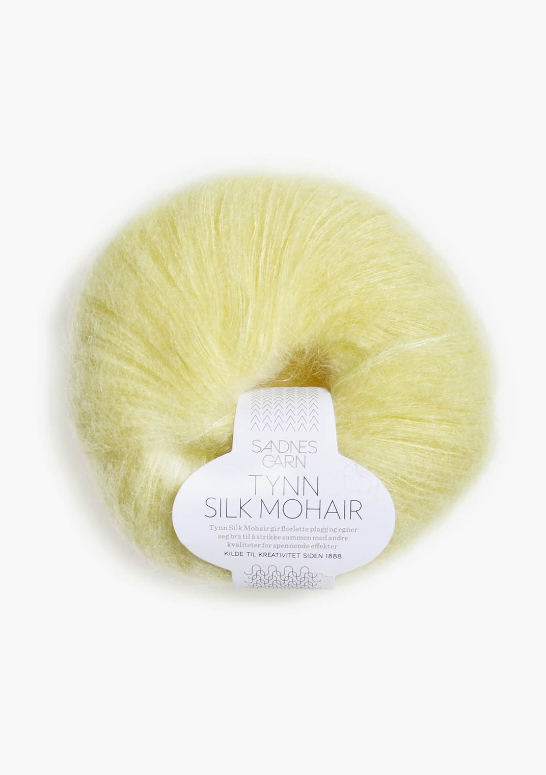 2101 lys gul Tynn Silk Mohair
