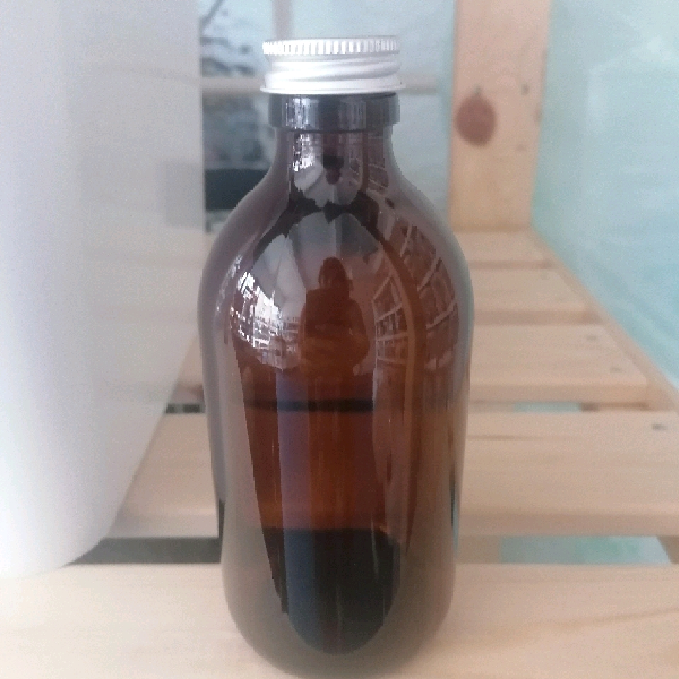 300ml Glass Amber Bottle