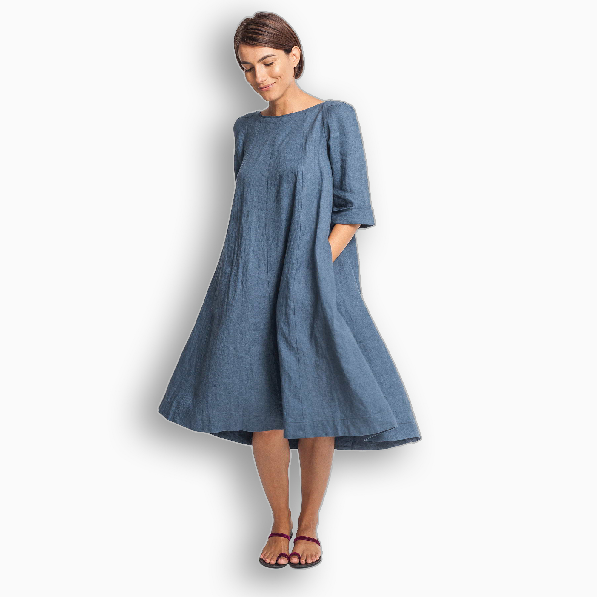 Kleid, blau | Les Filles d’Ailleurs | F21LF010 bis F21LF012