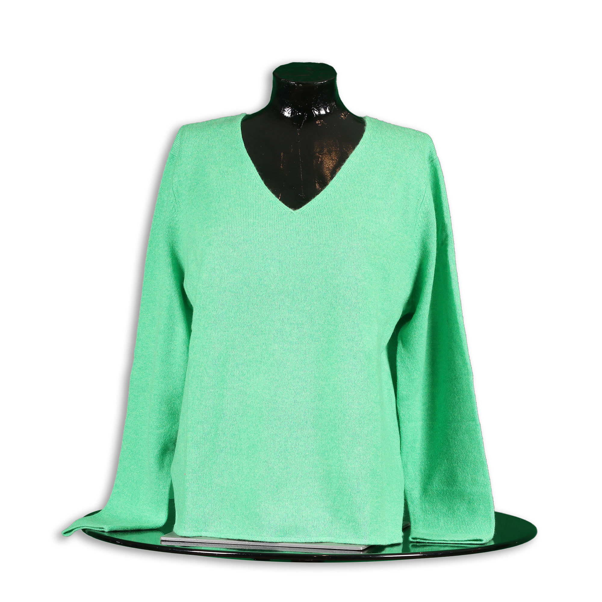 Pullover Lizzy Sweater, grün | Cashmere Concept