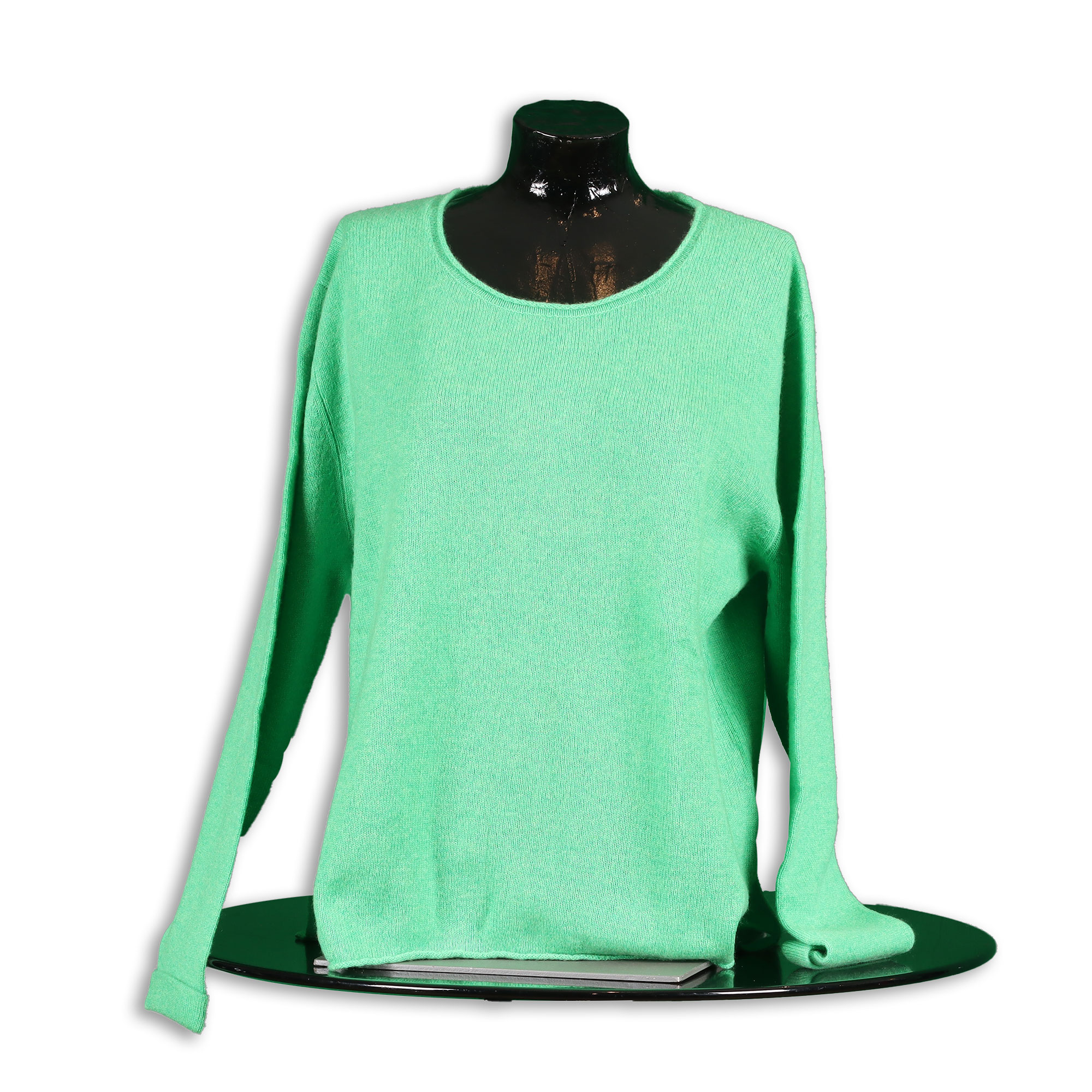 Pullover Leila Sweater, grün | Cashmere Concept