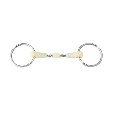 Happy Mouth Double Jointed Loose Ring Snaffle
