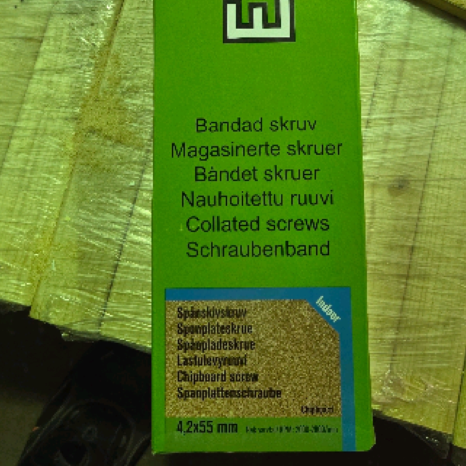 Bandad spånskiveskruv 4,2x55 1000 pcs -  | Råneå Bygghandel
