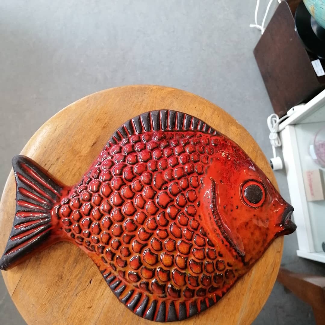 Fisk Norrman keramik Motala