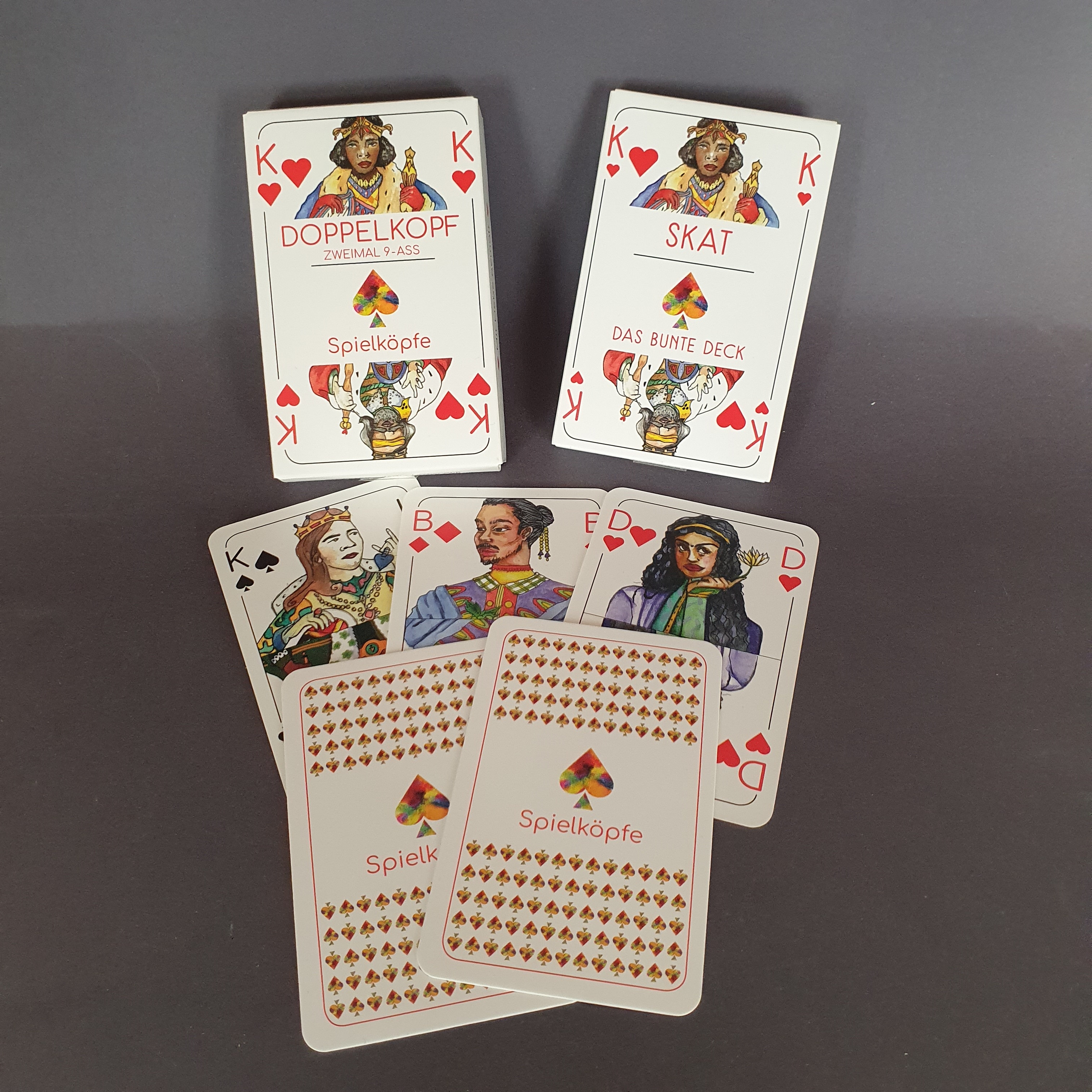 Spielköpfe – Kartenspiel