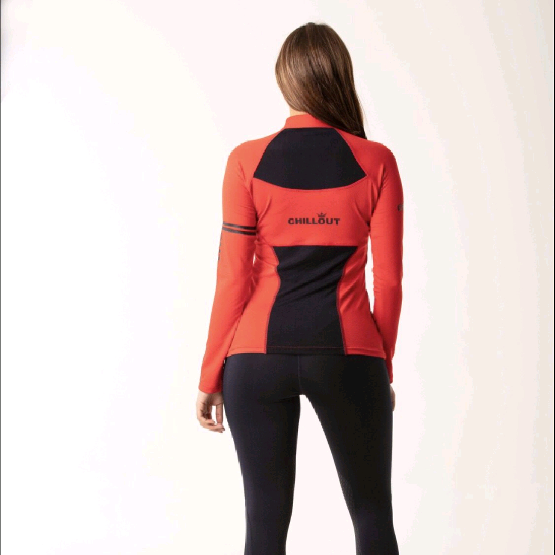 Chillout Red/Navy Baselayer Top