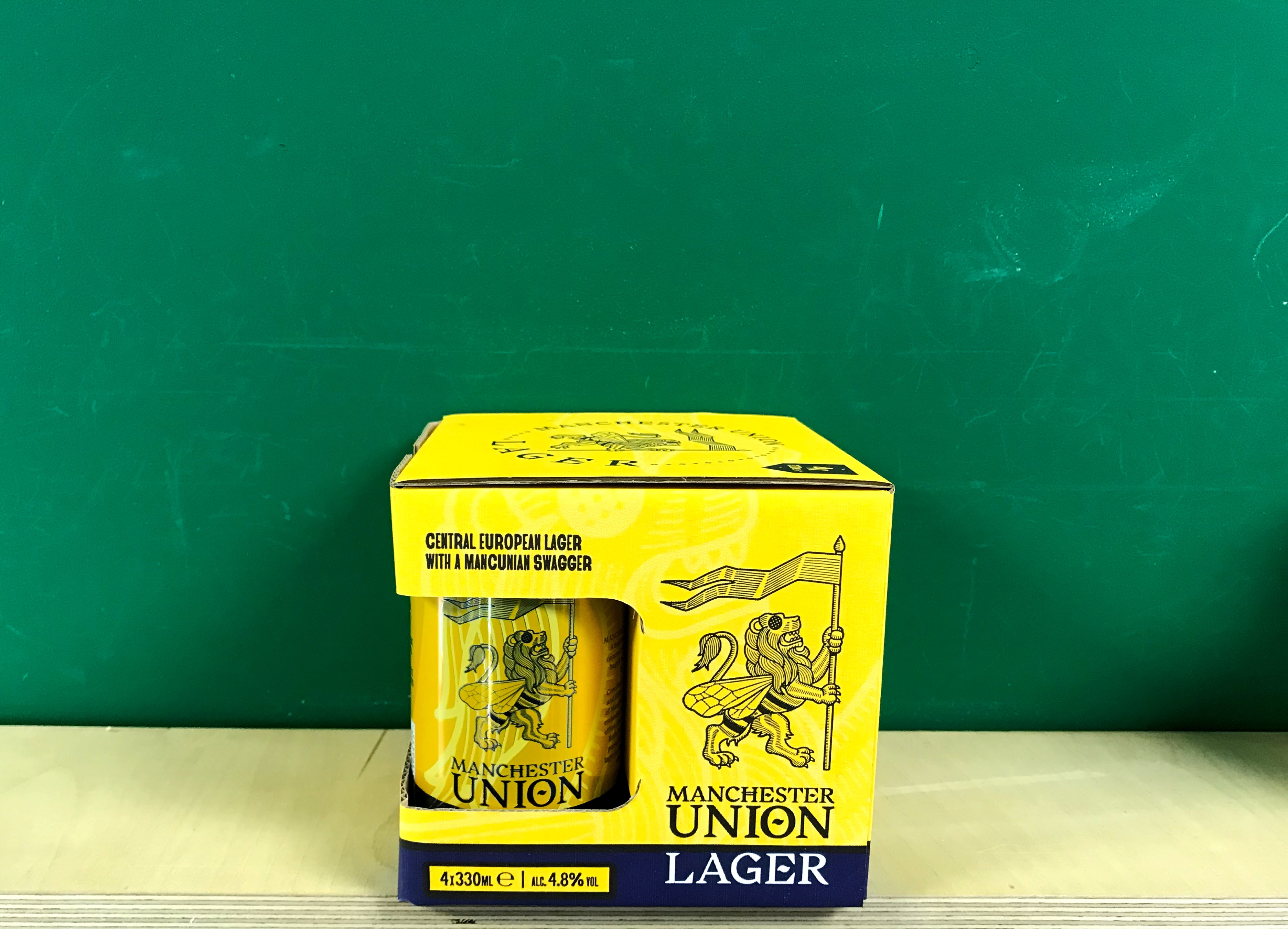 Manchester Union Lager 4 Pack