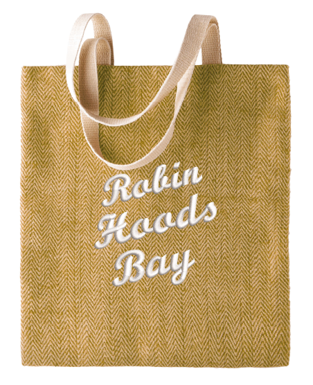 Shopper Jute Bag Robin Hoods Bay