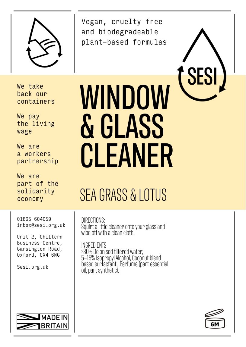 Window & Glass Cleaner | SESI Refillable