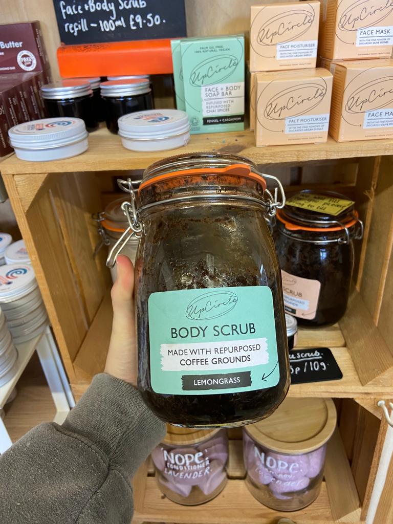 Coffee Body Scrub with Lemongrass | UpCircle