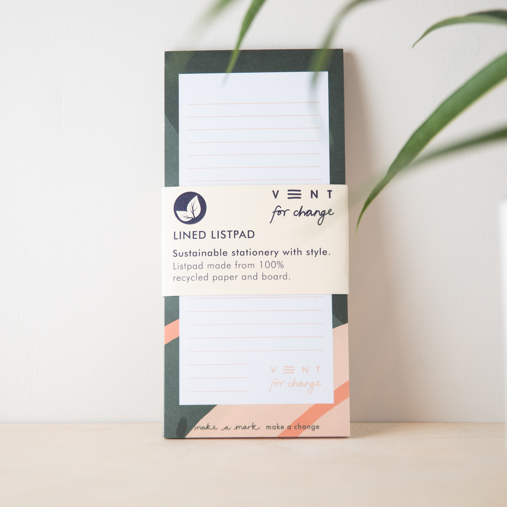Recycled Paper List Pad