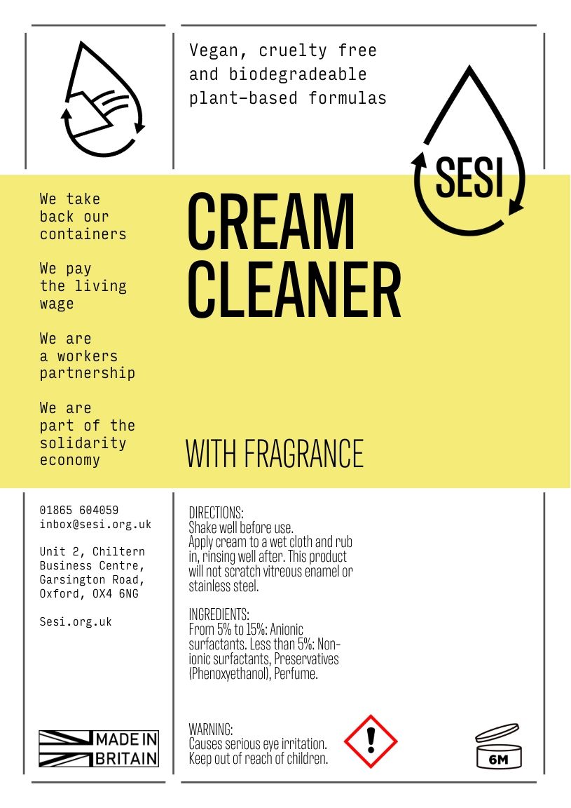 Cream Cleaner | SESI Refillable