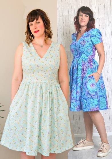 Lotta Dress Sewing Pattern - by Emporia