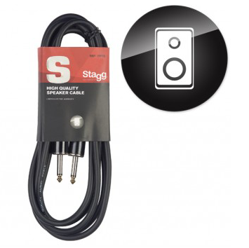 STAGG 10m SPEAKER CABLE 1/4 - 1/4 jack TTMN