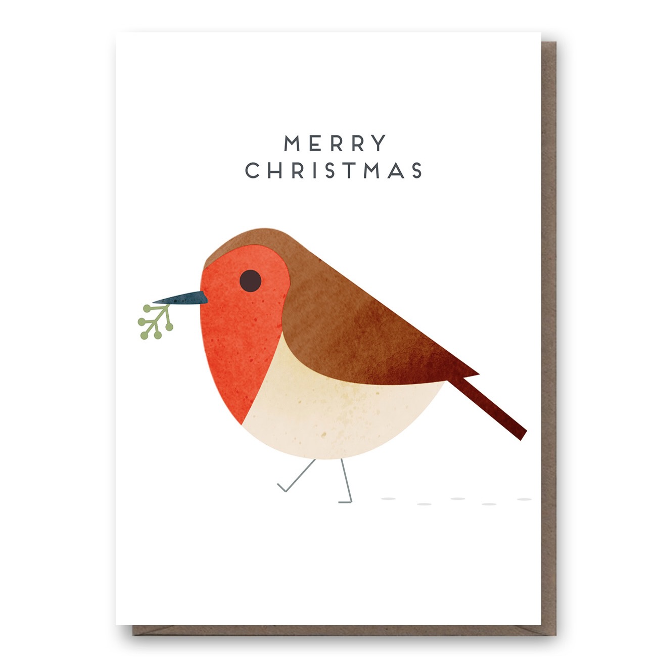 Card - Christmas Robin