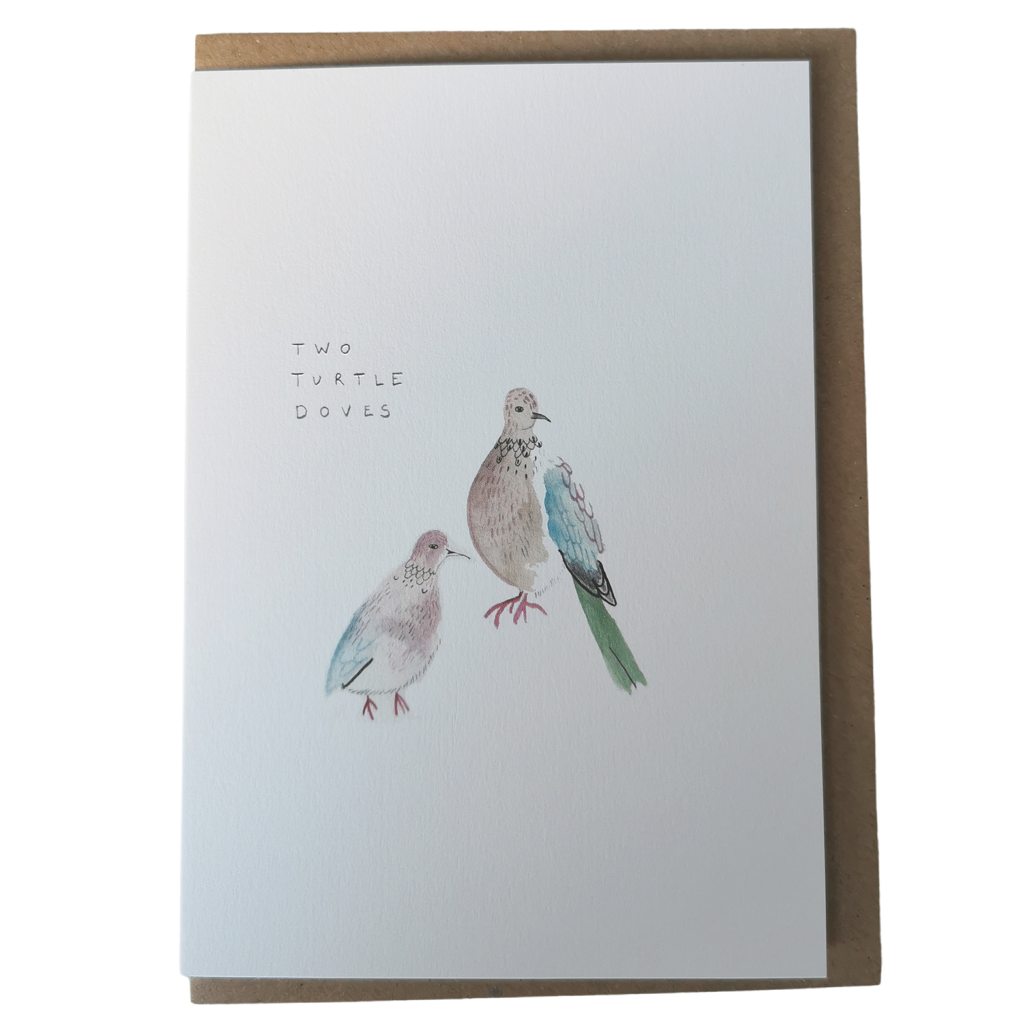 Two Turtle Doves Dear Prudence Card