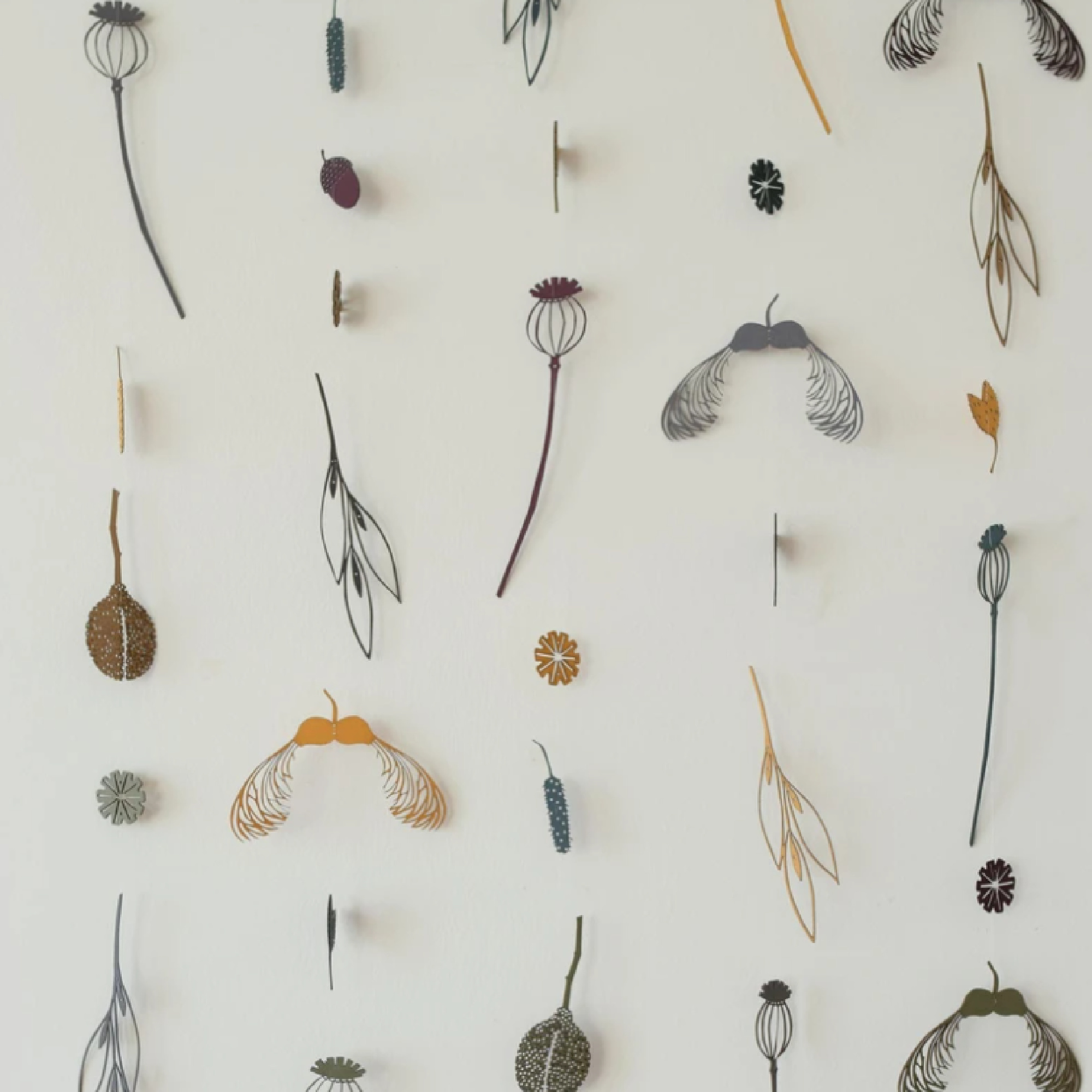  Tiny Treasure Hanging Decorations by Hannah Nunn