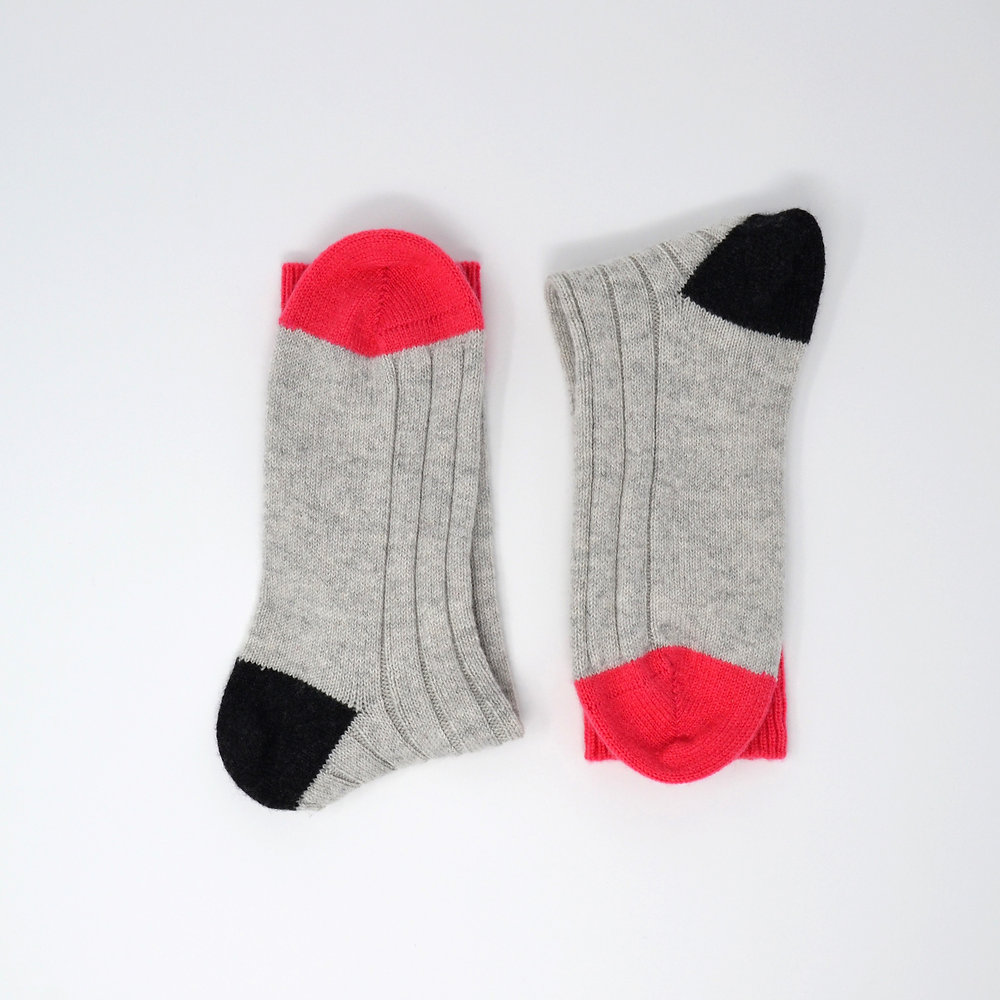 Cashmere Socks by Scarlet Knitwear
