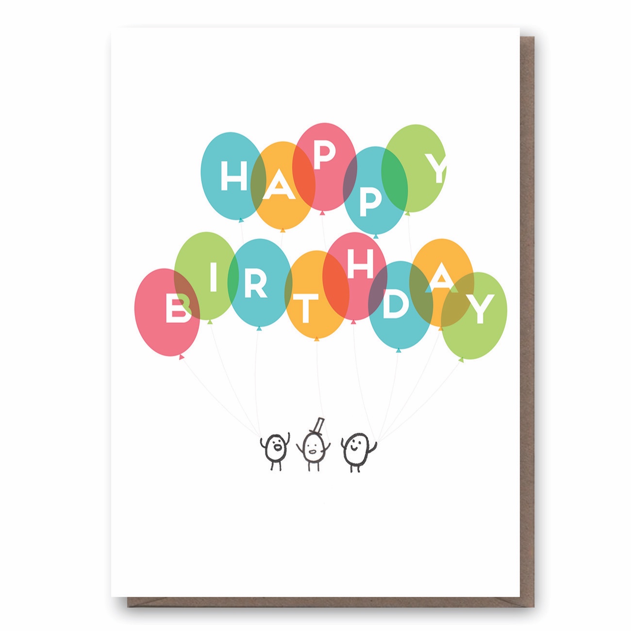 Card - Birthday Balloons