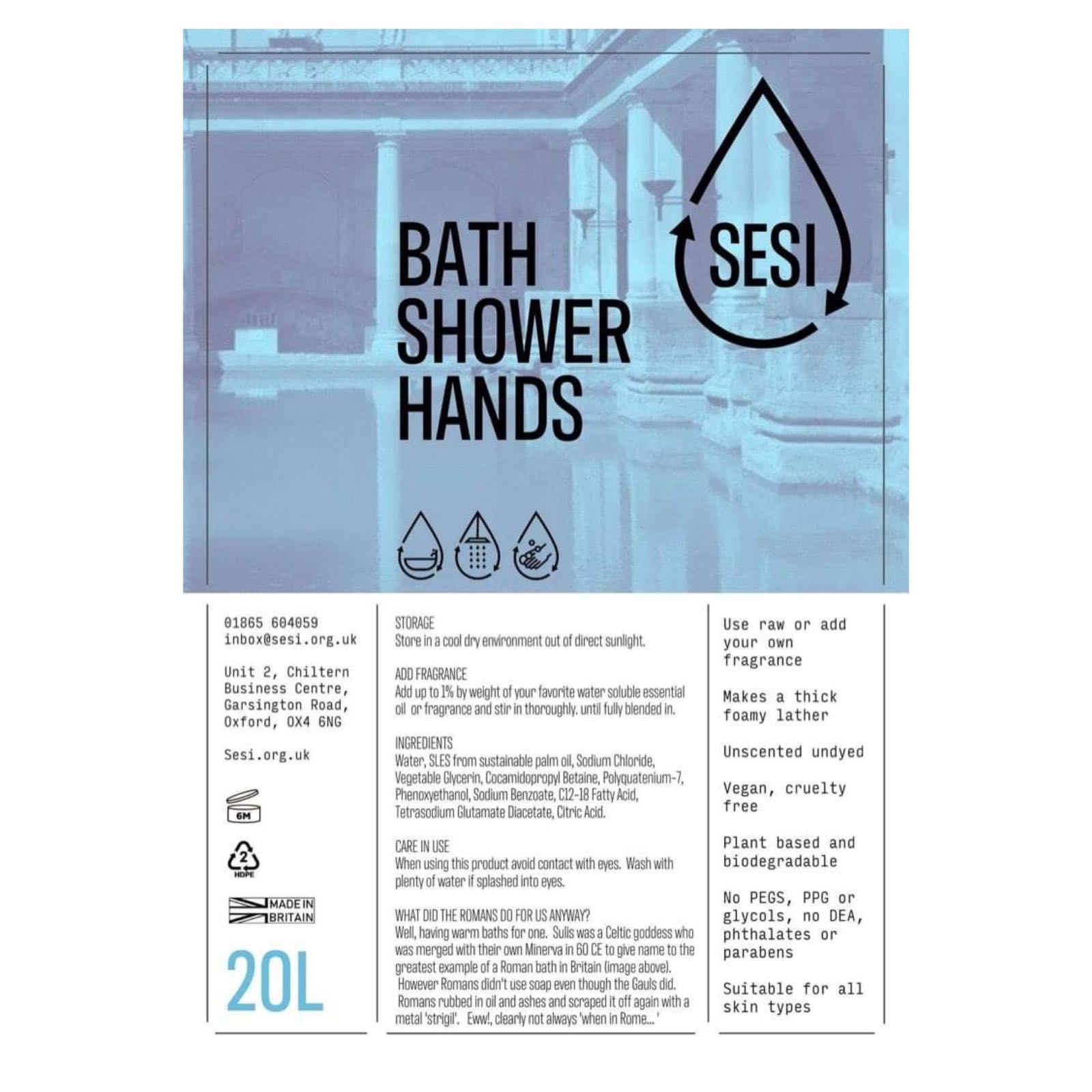 Bubble Bath and Soap | Unfragranced from Sesi