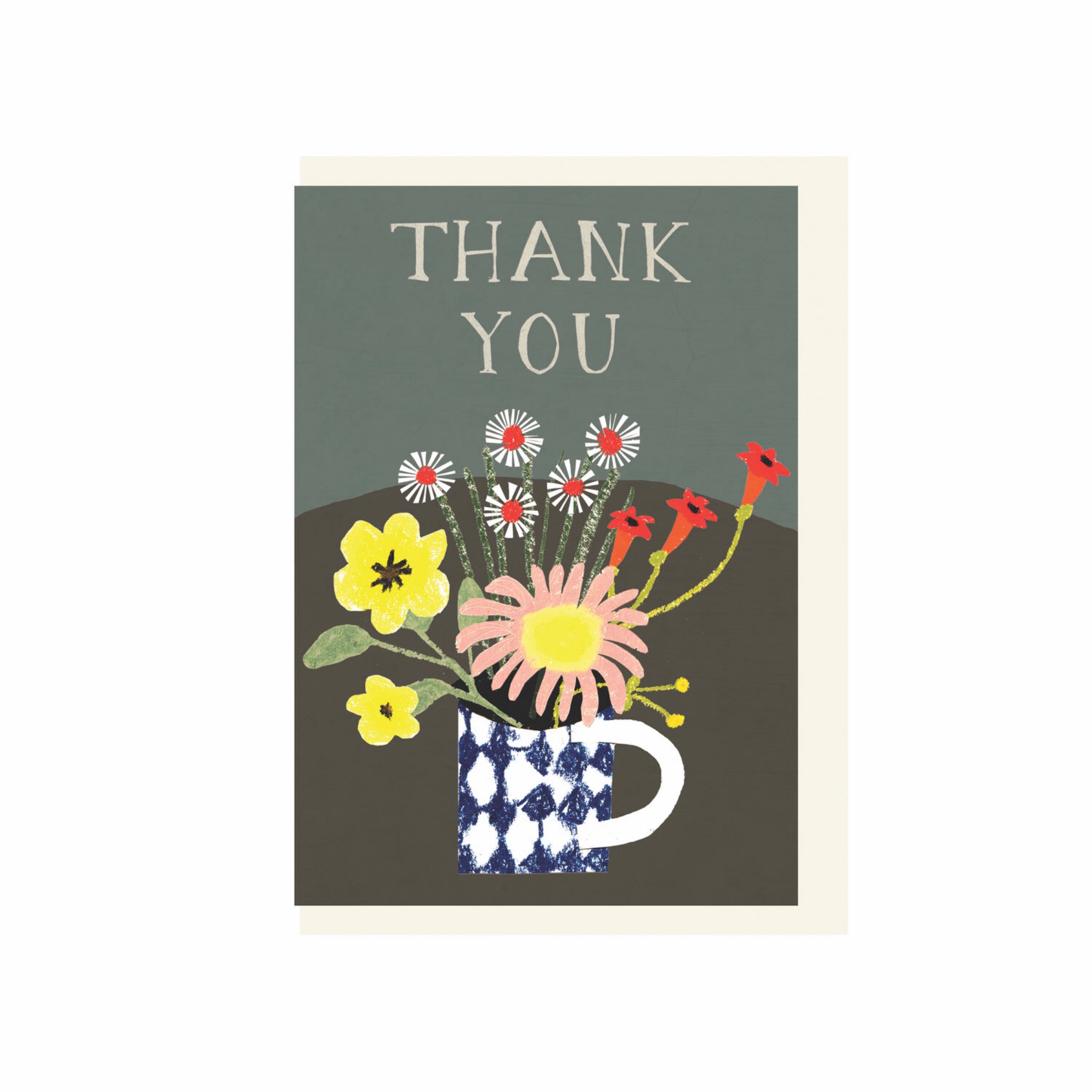 Floral Thank You card by Hadley Paper Goods