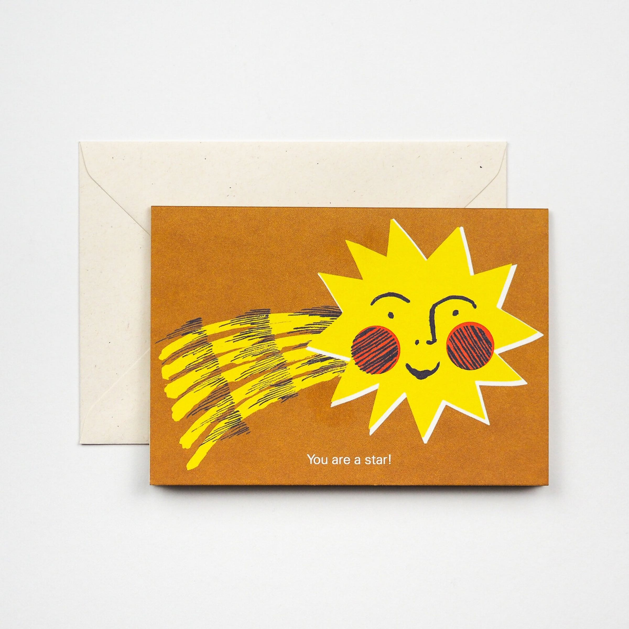 You Are A Star card by Hadley Paper Goods 