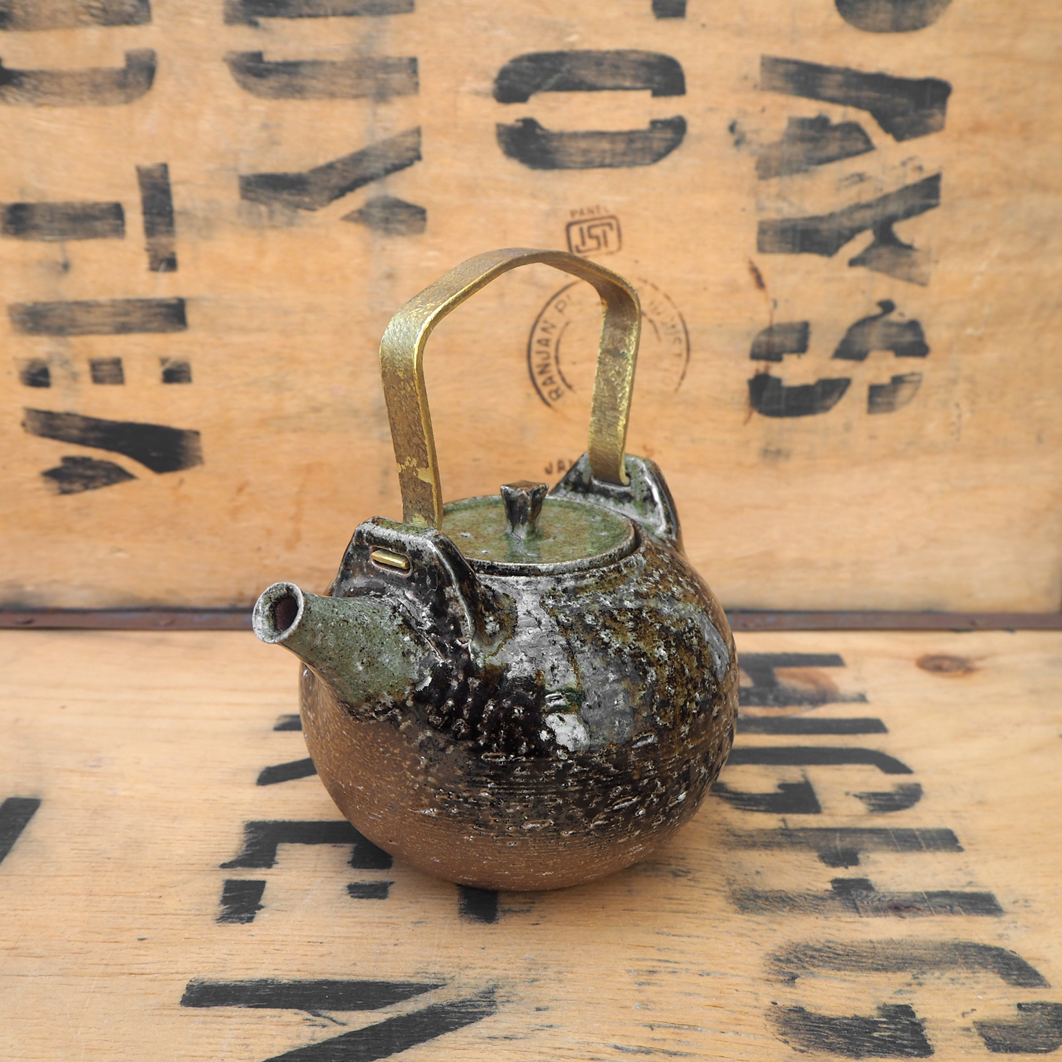 Soda Fired Teapot by Popalini & Jezando 