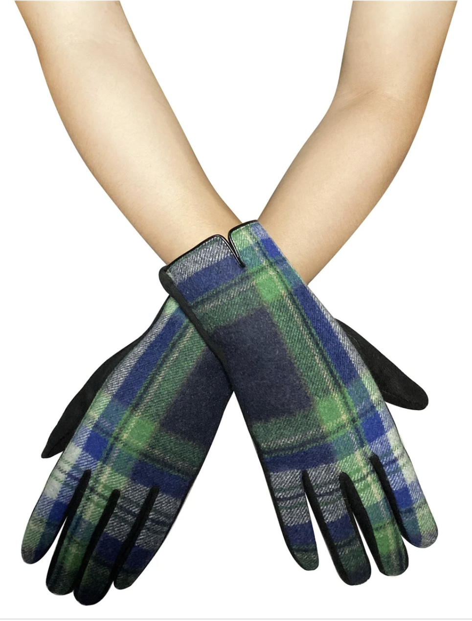 3574 Traditional Tartan Touchscreen Gloves