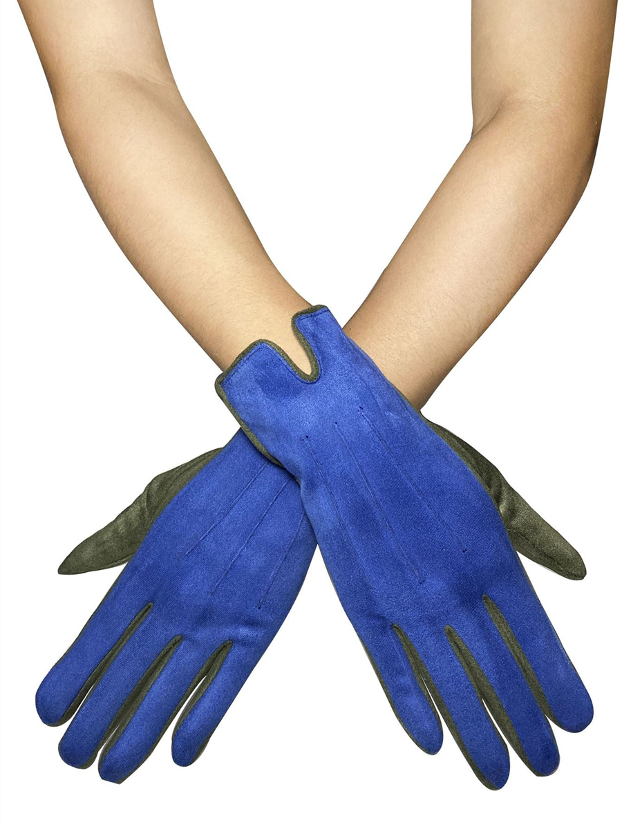 3575 Two Tone Suede Gloves