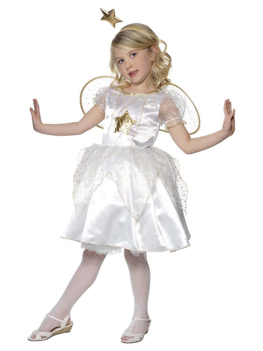 GIRLS/CHRISTMAS/Star Fairy Costume, White