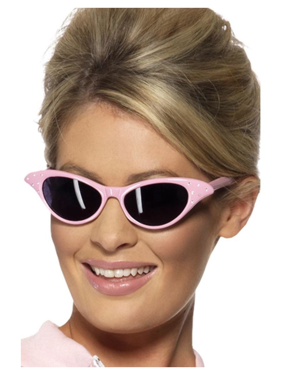 ACCESSORIES/GLASSES/Flyaway Style Rock & Roll Sunglasses, Pink