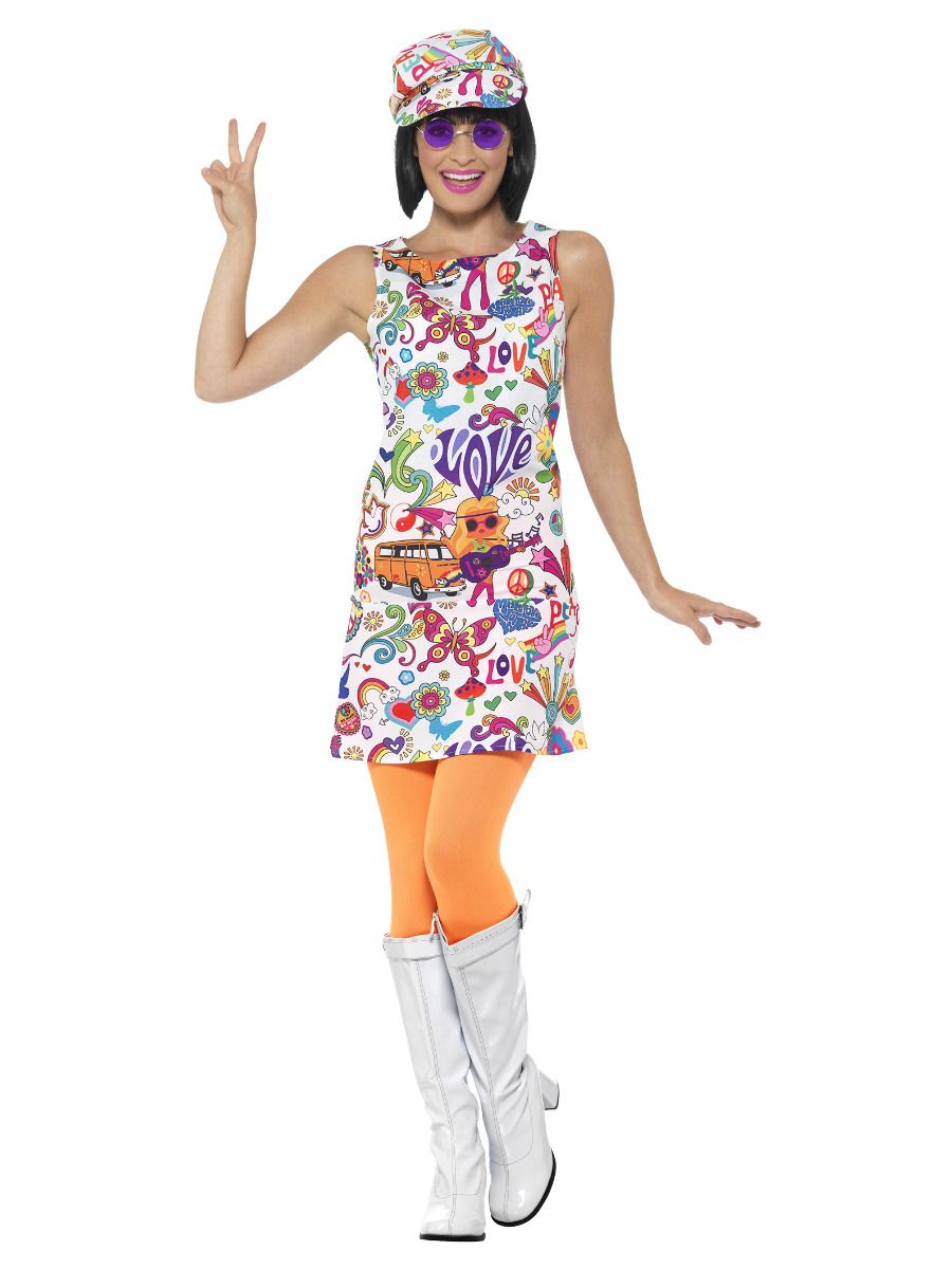WOMAN/DECADES/1960'S/60'S GROOVY CHICK COSTUME