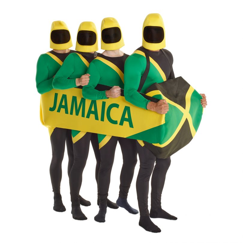 MENS/TV&FILM/Jamaican Hero Costume, Black