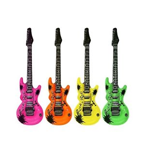 ACCESSORIES/INFLATABLES/INFLATABLE GUITAR-DIFFERENT COLOURS