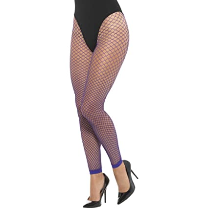 ACCESSORIES/TIGHTS & STOCKINGS/ FOOTLESS NET TIGHTS PURPLE